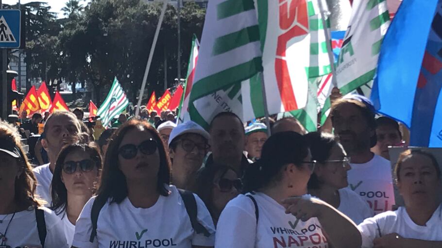 Whirlpool Napoli, lo sciopero degli operai 6
