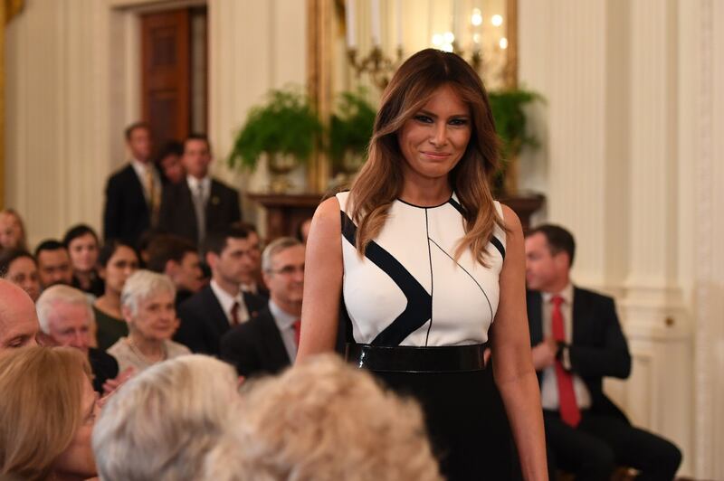 Melania Trump nel Regno Unito 6