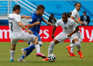 Italia-Uruguay: primo tempo 11