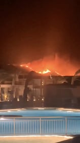 Il fuoco devasta Creta 5