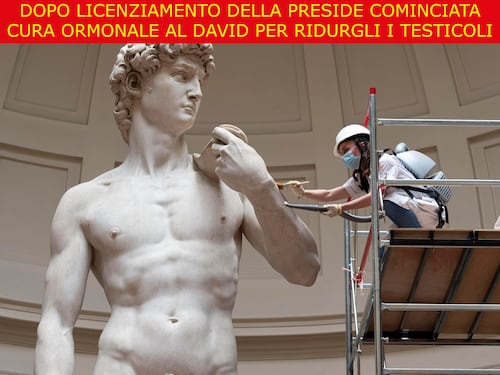 La satira del giorno. Iniziata cura ormonale