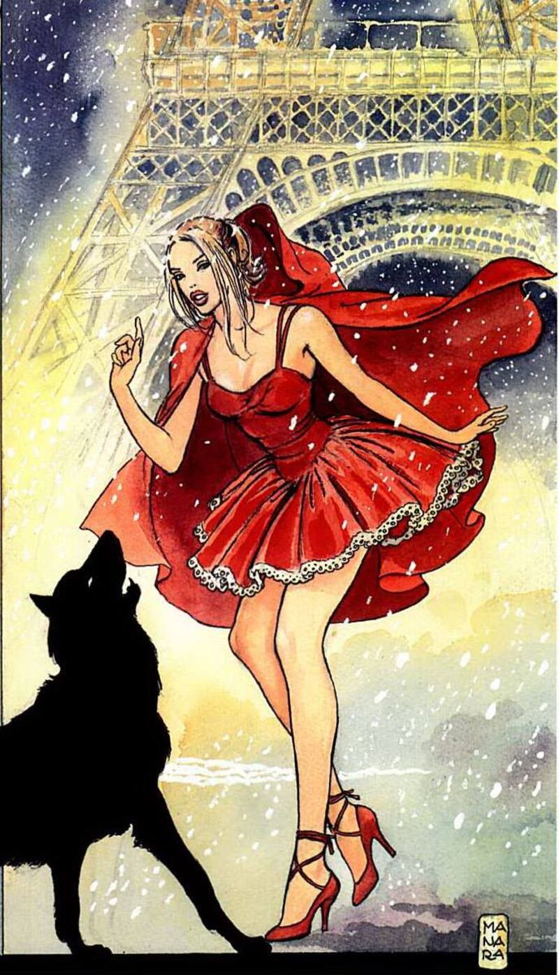 Le donne di Milo Manara su Facebook 18