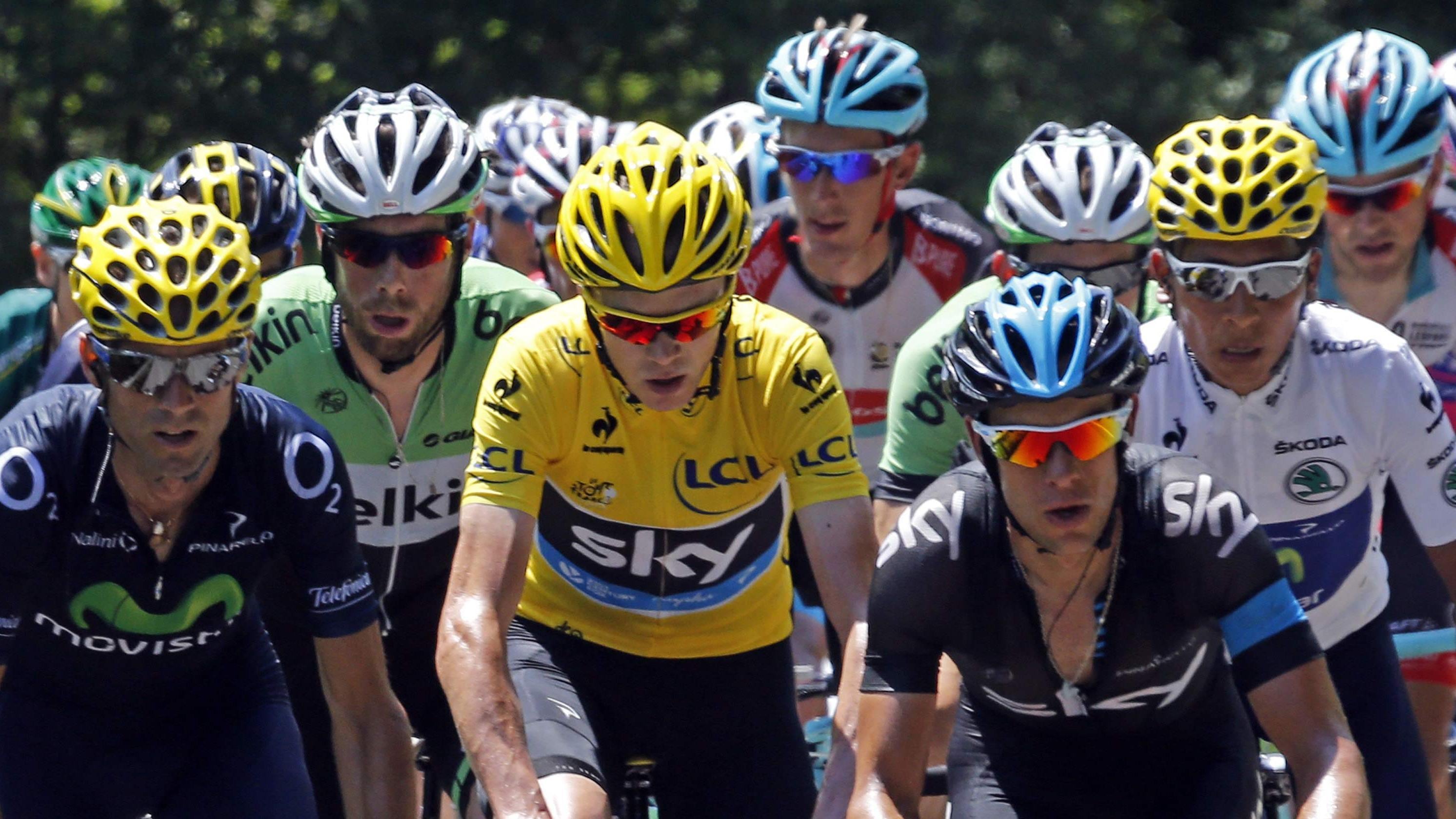 Nella corsa delle 5 vette Froome resiste contro tutti