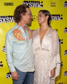 Matthew McConaughey in Texas per la premier del suo nuovo film
