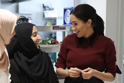 Meghan Markle in cucina: foto 1