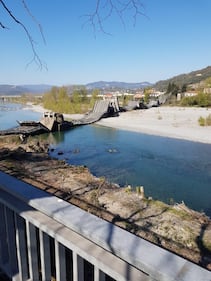 Un boato e poi il ponte è venuto giù 3