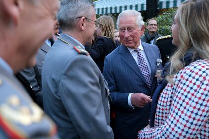 Carlo e Camilla in visita ufficiale  in Germania  1