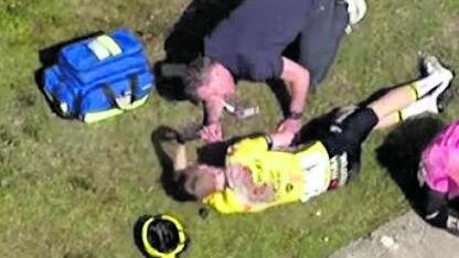 Vingegaard, caduta choc: ciclismo da paura