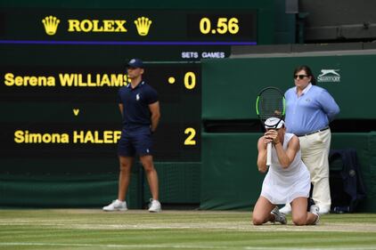 Halep conquista Wimbledon, le immagini più belle della vittoria 6