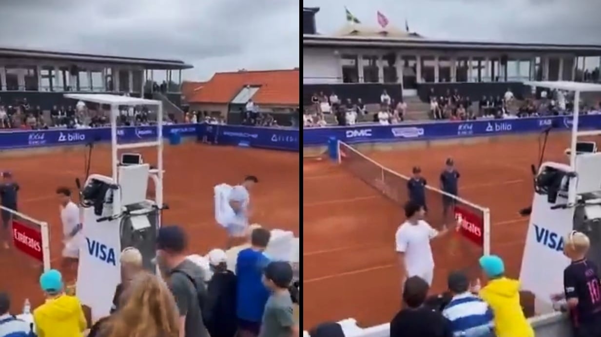 Tennis, insulti e minacce tra Garin e Carabelli: "Cosa ti ho fatto, str..zo? Vieni negli spogliatoi"
