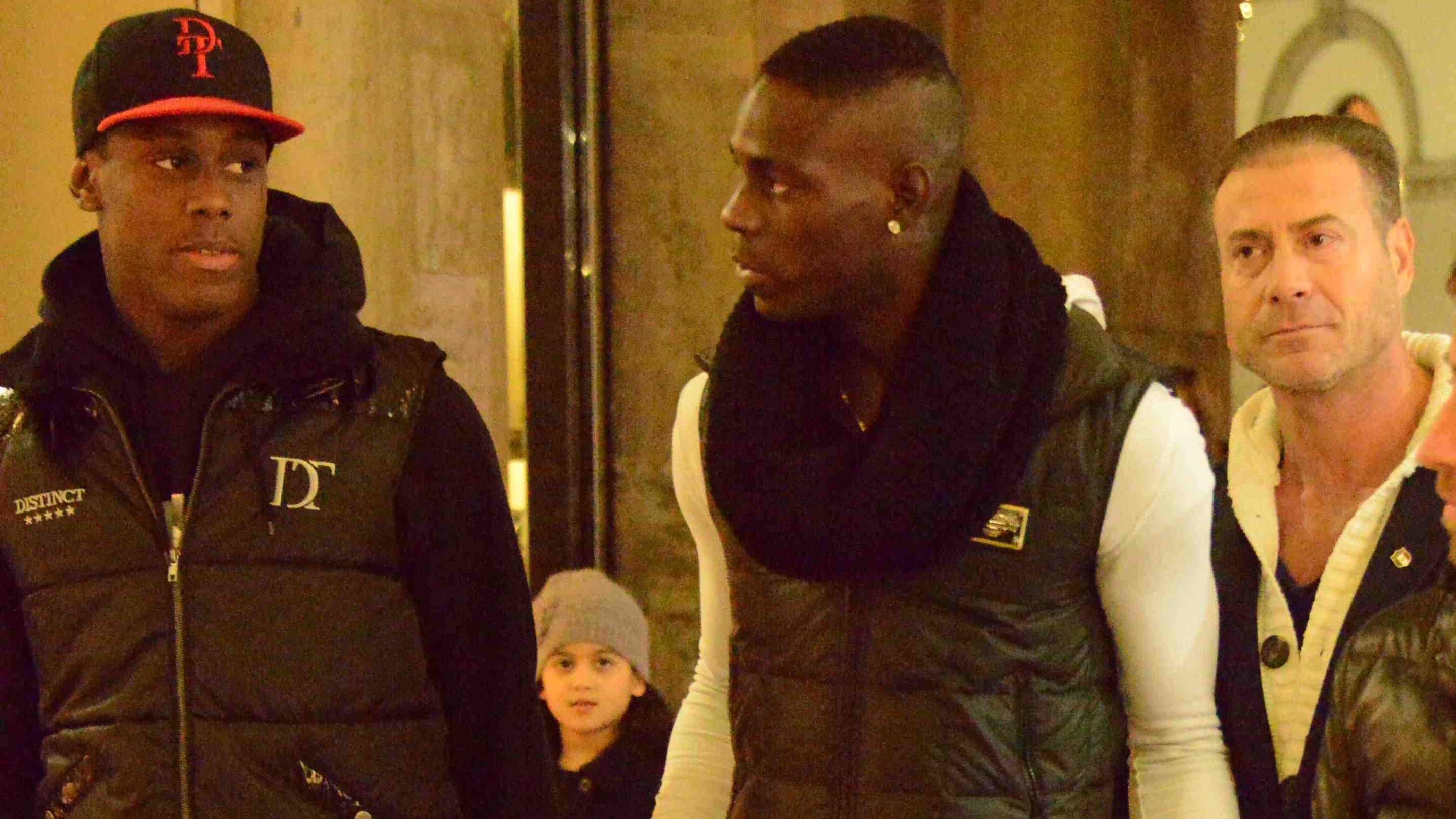 Balotelli fermo un turno. E in disco scherzi e spinte