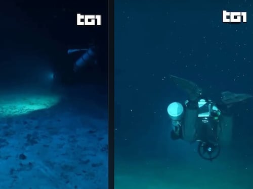 Maldive, al Tg1 il video esclusivo di Dan Europe: i sub dentro la grotta della morte