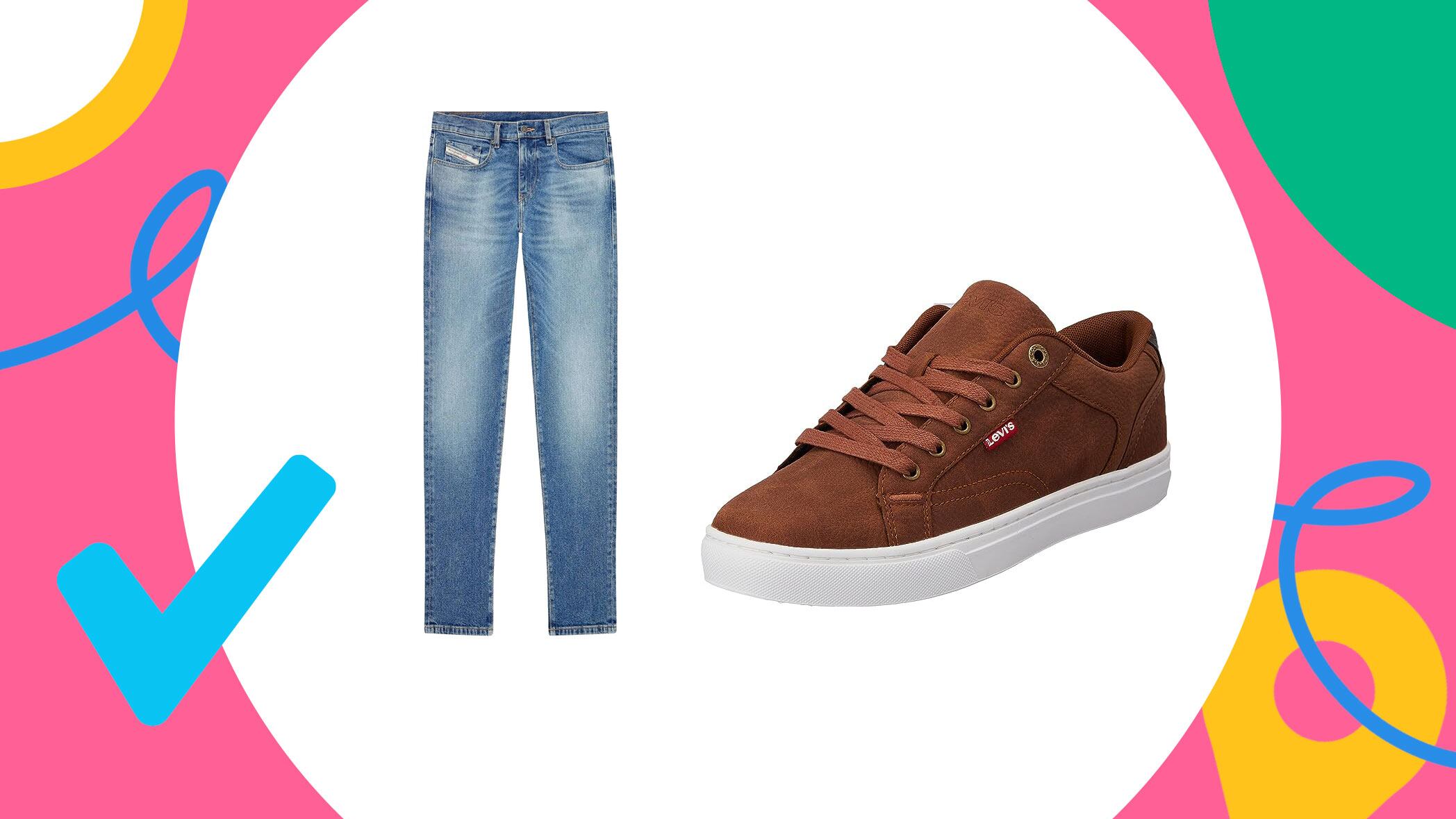 Moda uomo: Diesel, Levi's, Armani. I brand più amati da lui in sconto