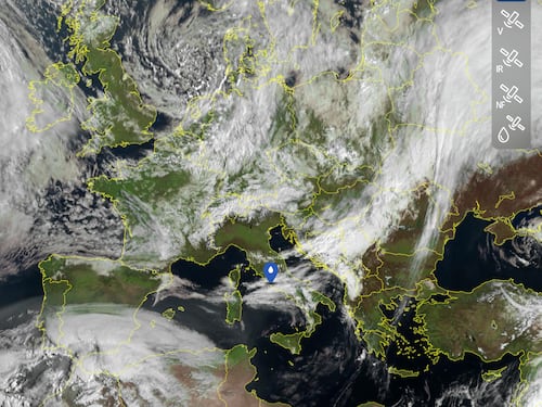 Meteo, tre giorni di maltempo con il Ciclone della Colomba