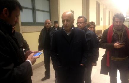Il direttore Sallusti al Tribunale di Milano 3