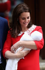 Kate Middleton e il Principe William col Royal Baby 10