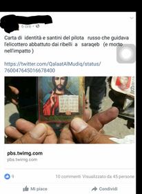 Quei fan italiani dei ribelli siriani che festeggiano la morte dei piloti russi 4