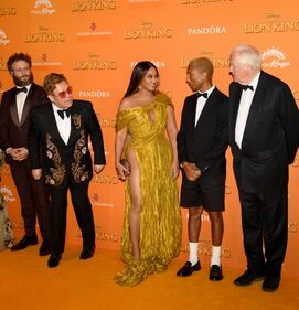 Beyoncé alla première de "Il Re Leone": foto 7