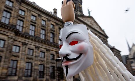 Anonymous a Londra 1