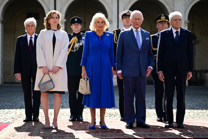 Carlo III e Camilla, primo giorno in Italia 2