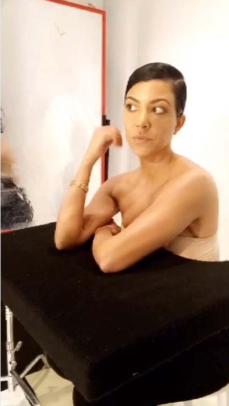 Kourtney Kardashian su Snapchat 10