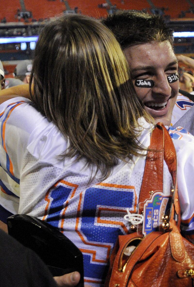 Tim Tebow Gators 2009 vittoria