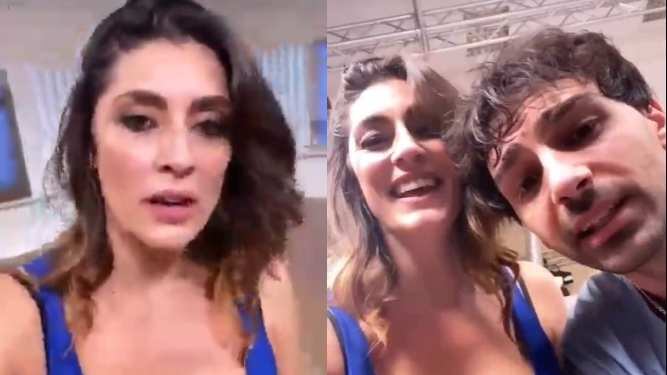 Incidente sexy in sala prove per Elisa Isoardi: "Salvatemi"