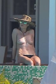 Heidi Klum, sexy topless a quarant'anni 9