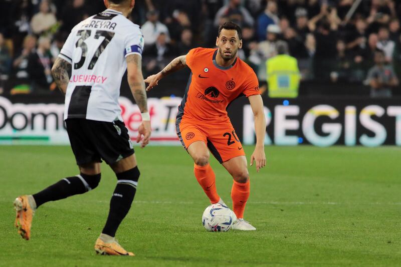 Calhanoglu Udinese Inter