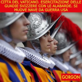 La satira del giorno. Esercitazioni di guerra 1