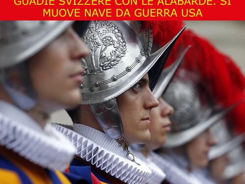 La satira del giorno. Esercitazioni di guerra