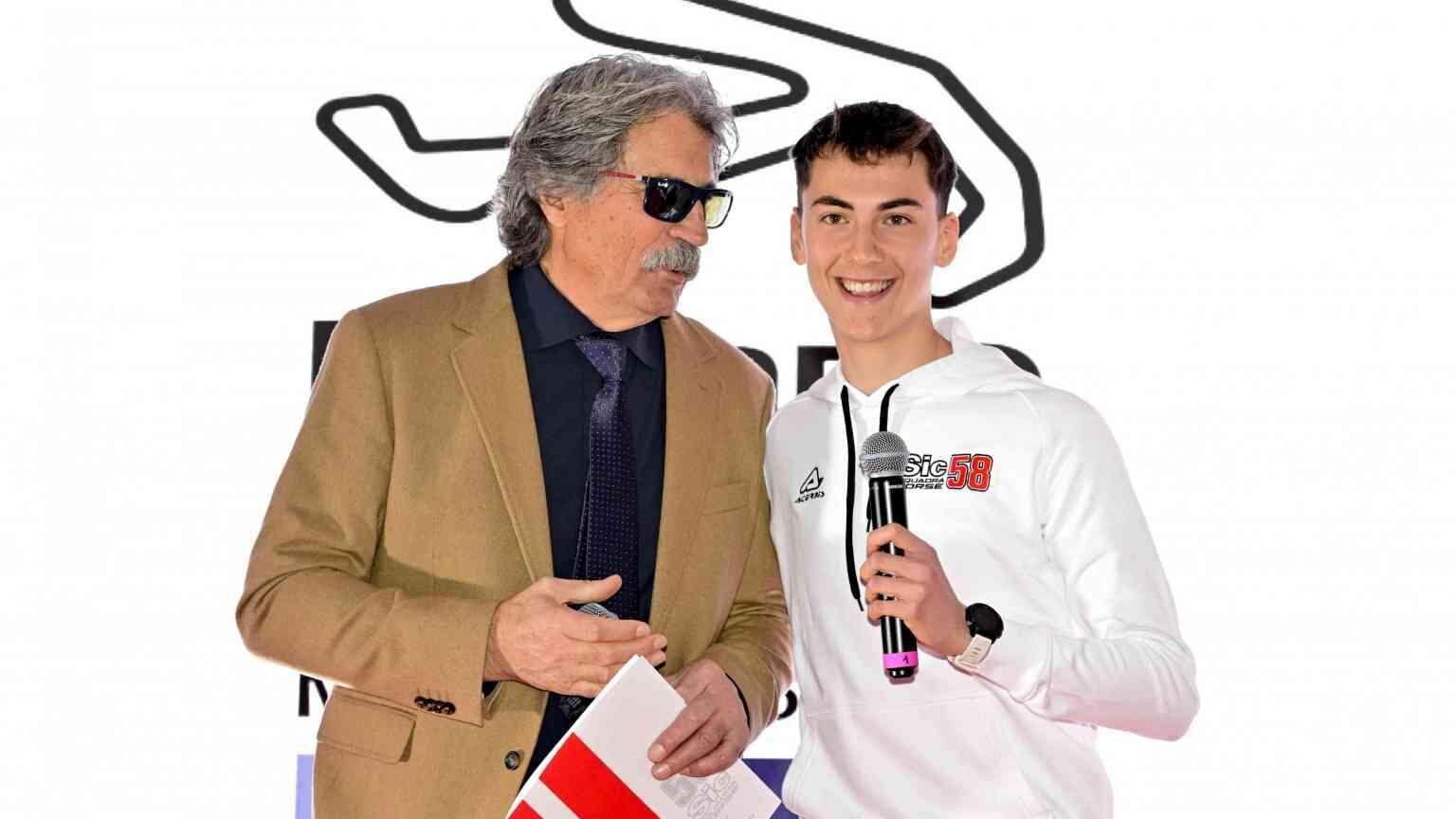 "È così veloce e aggressivo, avrà il 58 del mio Sic"