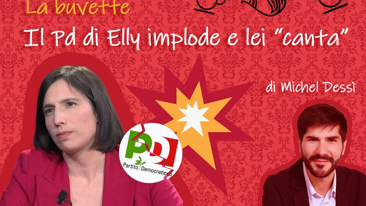 Il Pd di Elly implode e lei “canta”