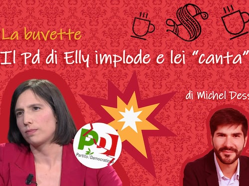 Il Pd di Elly implode e lei “canta”