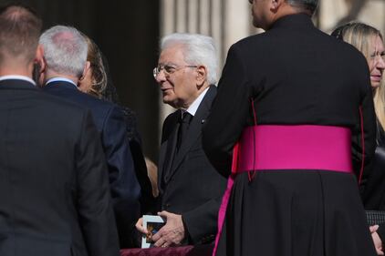 L'arrivo dei leader a San Pietro 1