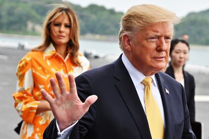 Il Presidente Trump e la First Lady in visita in Giappone  6