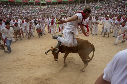 Pamplona, la corsa dei tori per San Firmino 3