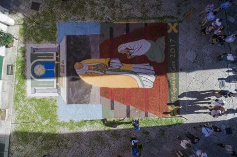 La tradizionale "Infiorata" di Sant'Agata Dei Goti torna con “I Miracoli Eucaristici” 6