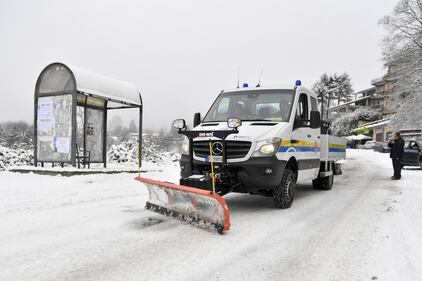 Neve e gelo sui Castelli romani 2