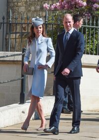 Kate Middleton alla messa di Pasqua: foto 1