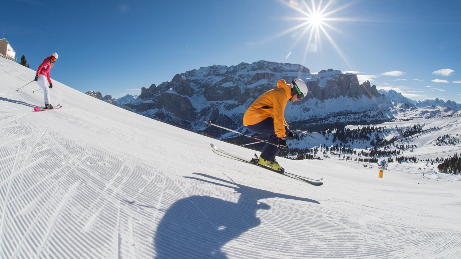 Sci al via da sabato: aperte le piste in 7 aree del Dolomiti Superski