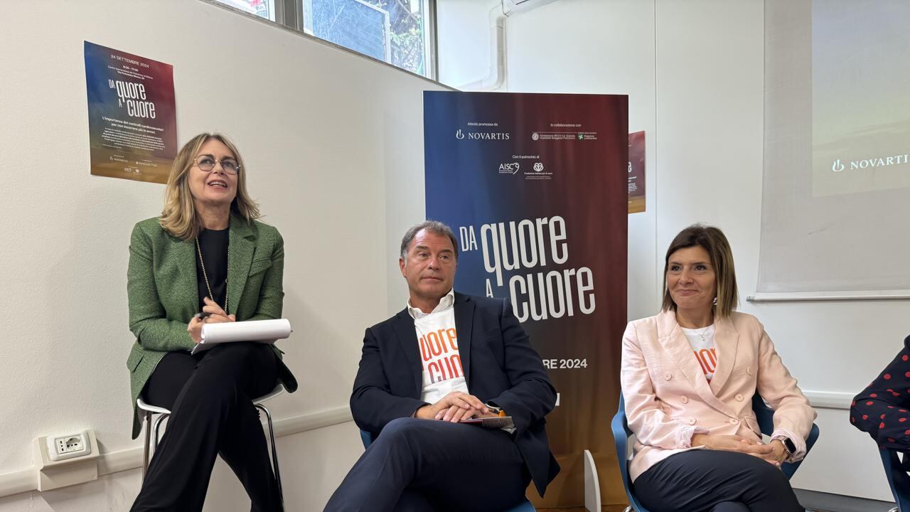 Coco (Novartis): "Ricerca e informazione contro patologie cardiovascolari'