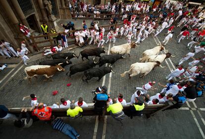 Pamplona, la corsa dei tori per San Firmino 5