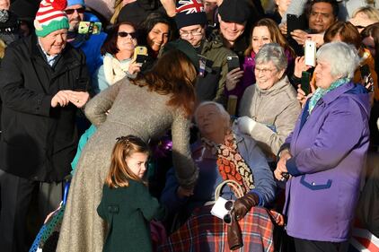 Prima messa di Natale a Sandringham per la principessa Charlotte 3