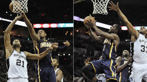 Il match tra Indiana e Spurs, con Messina sulla panchina 3