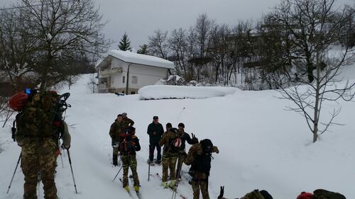 Gli alpini nei paesi isolati dalla neve 27