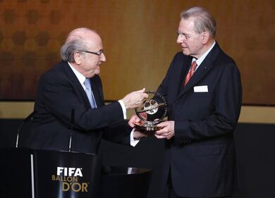 Calciatori e vip alla cerimonia del Pallone d'Oro 2013 9
