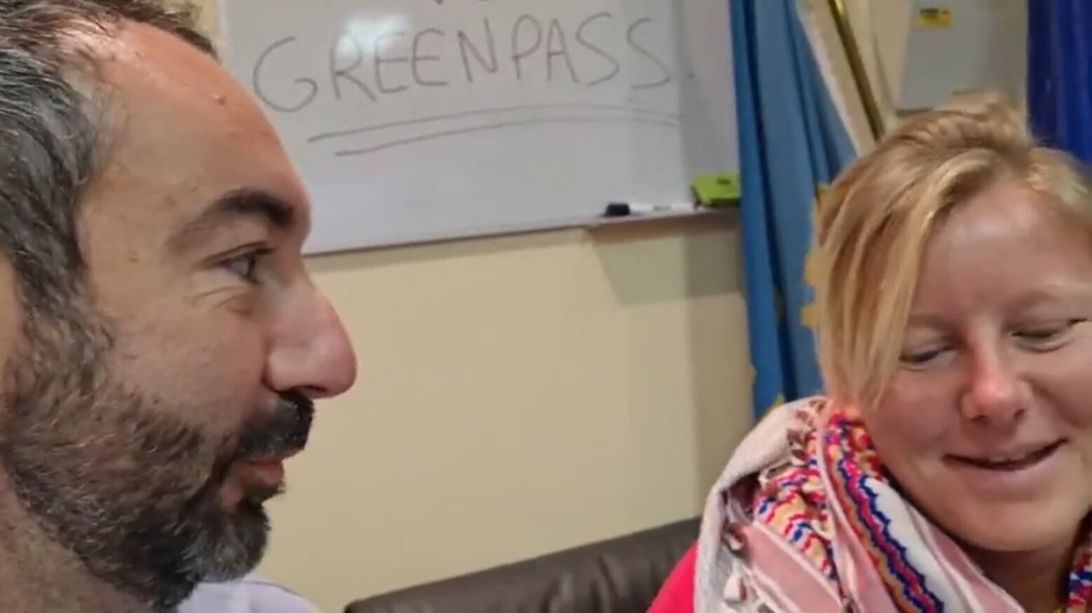 Green pass, Barillari e Cunial occupano gli uffici della Regione Lazio