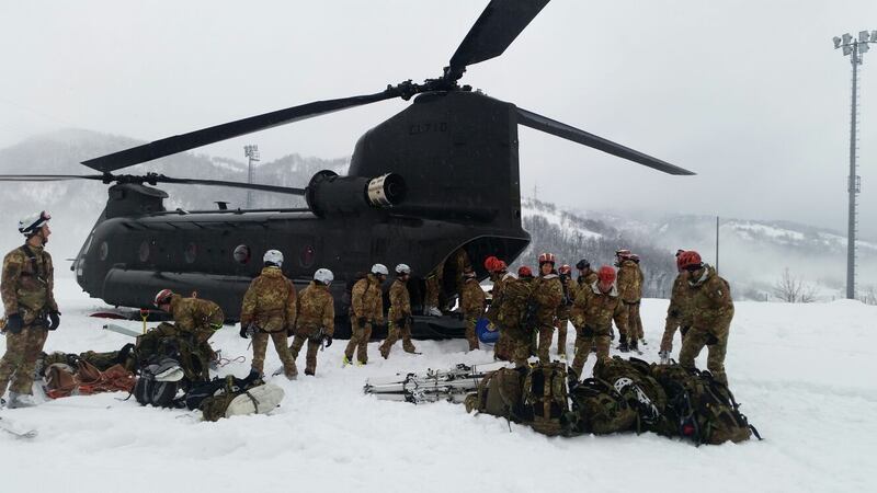 Gli alpini nei paesi isolati dalla neve 28