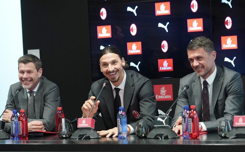 Ibrahimovic superstar: gli scatti del fuoriclasse di Malmo durante la presentazione 8